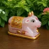 Original Sphatik Nandi Ji ( colour )